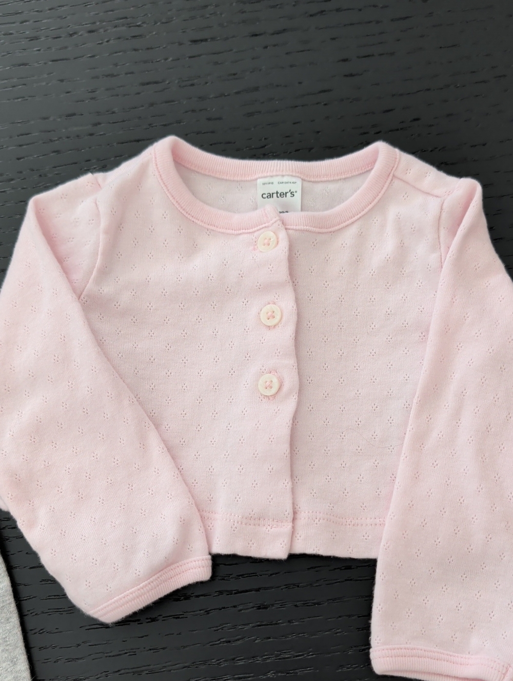 10 Piece Baby Girl Lot 6 -12 Months Baby Gap Carter's Bunny Jacket Pants Onesies - Picture 9 of 13